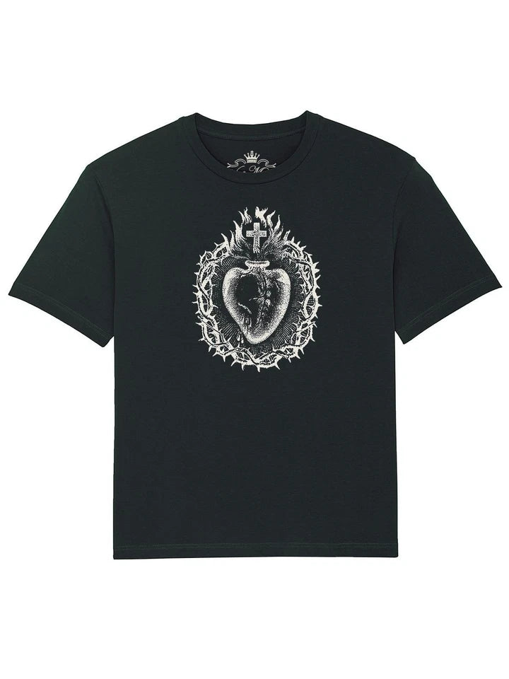 VIVE MARIA Holy Heart T-Shirt men black
