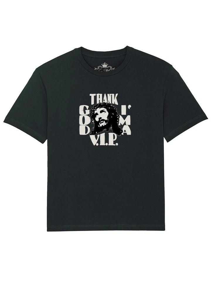 VIVE MARIA Thank God T-Shirt men black