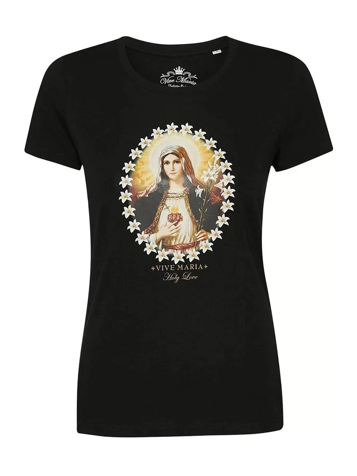 VIVE MARIA Holy Love T-Shirt black